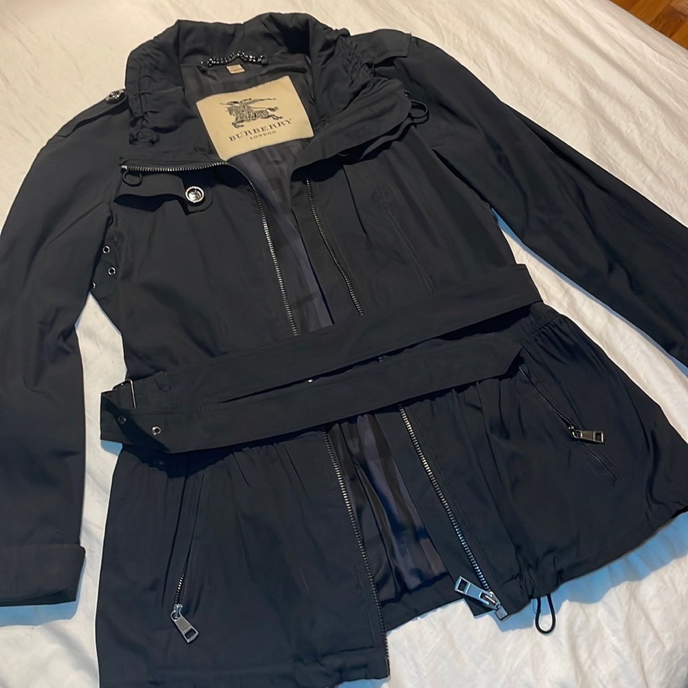 Burberry London Windbreaker Trench Coat